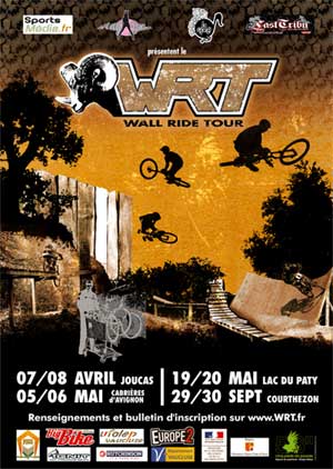 wall ride tour 2007 l'affiche