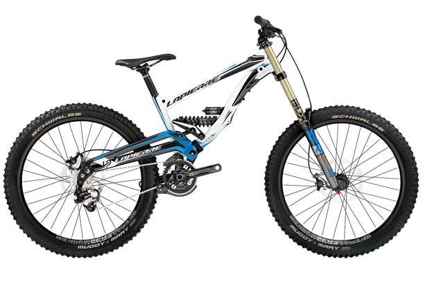 The Lapierre DH 720 2012 version, the downhill mountain bike entry.